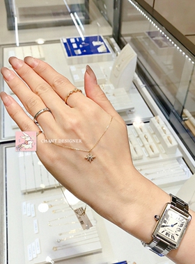 日本10K金星星项链 女黄金流星吊坠纯银北极星钻石锁骨链气质小众