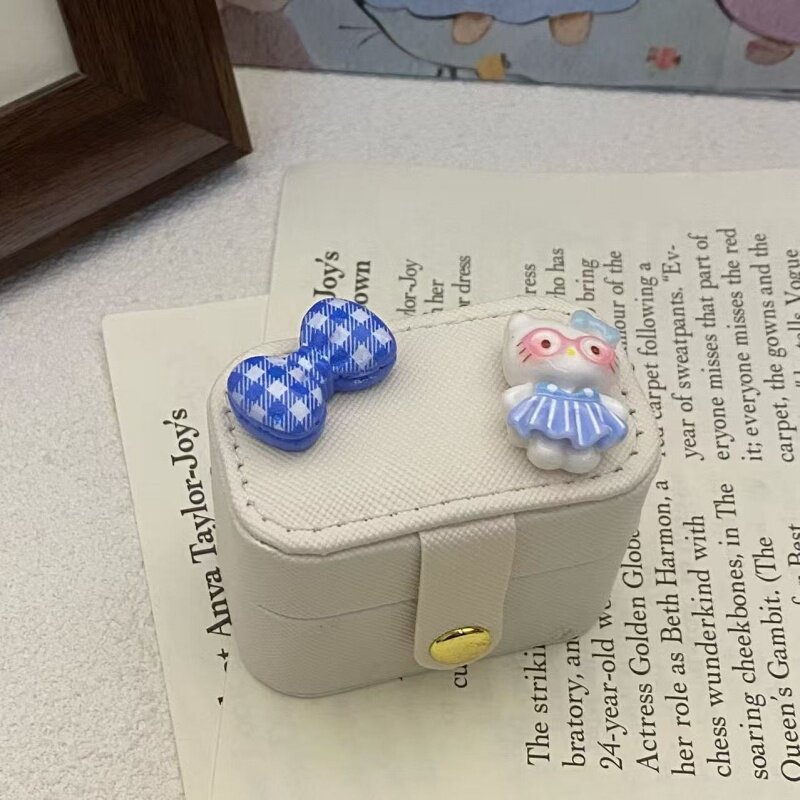 Cute kitten ring box couple exquisite gift box