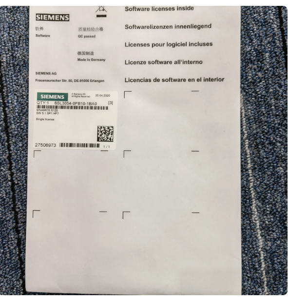 原装 6FC5831-1GY20-0YA0 6FC5 831-1GY20-0YA0西门子 - 图1