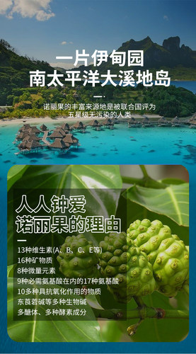 大溪地诺丽果汁山茱萸饮品酵素免疫力顺丰邮非官方旗舰店重庆产 - 图3