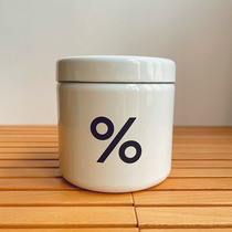 Japan arabica % blue bottle Kyoto qualified TUTU Noda Luang Enamel Enamel Coffee Bean Jars Seal Storage Tank