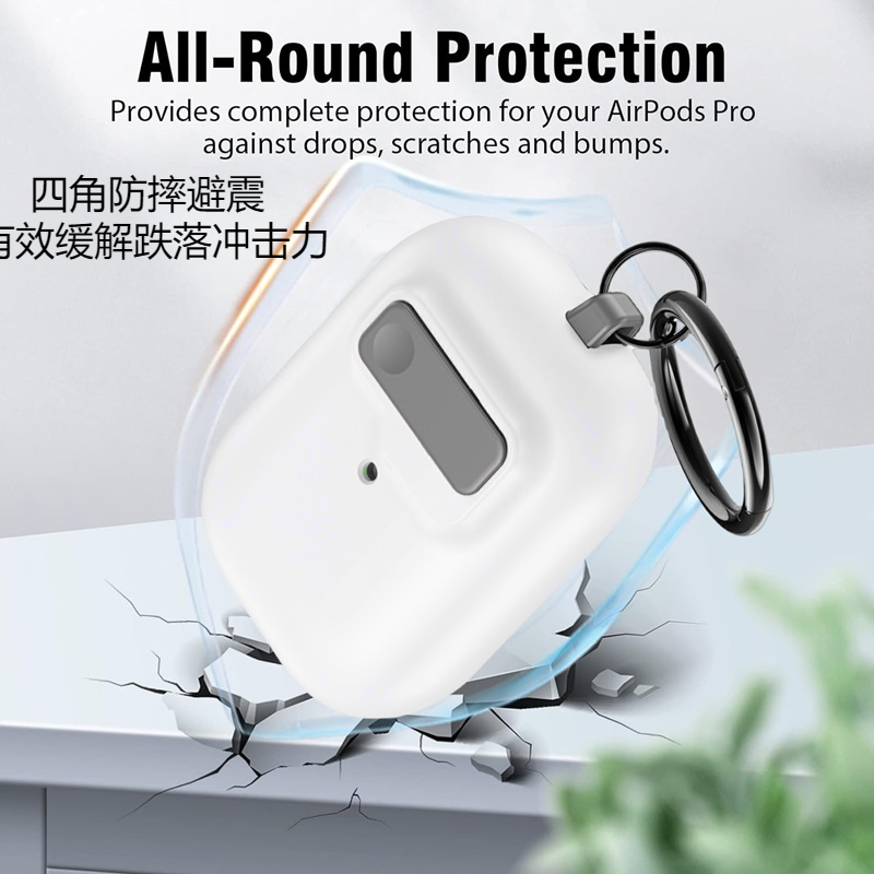 自动弹盖airpodspro2保护套高级感锁扣AirPods3耳机壳苹果3代airpodspro保护壳Pro二代USB-C壳AirPods1/2代套-图2