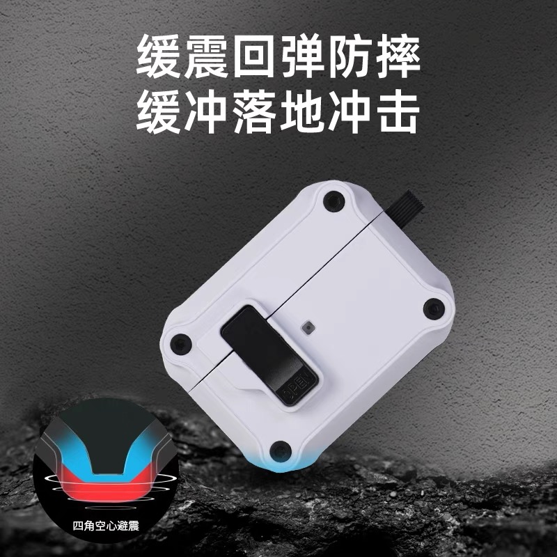 新款airpodspro2耳机保护套自动弹盖AirPods3耳机壳锁扣式airpodspro保护壳AirPods1/2代无线蓝牙耳机套-图2