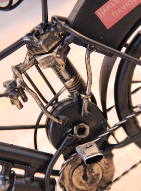 复古怀旧客厅摆件家居自行车模型