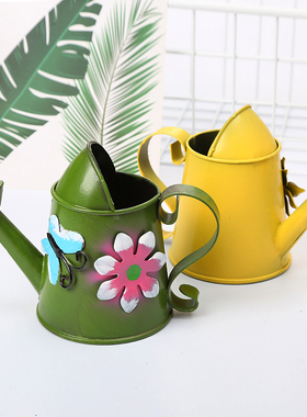 客厅房间启蒙小水壶田园风摆件