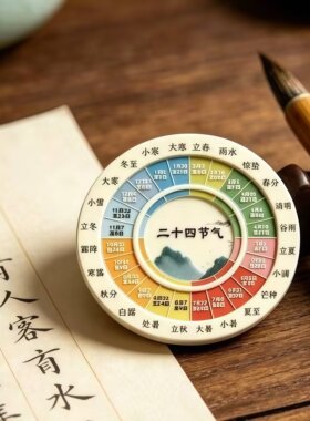 二十四节气大号亚克力冰