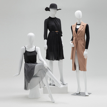 Model Props Woman Body Human Body Emulation Clothing Shop Womens Dress Personality Matte Windows Showcase Fake Human Body Model Racks