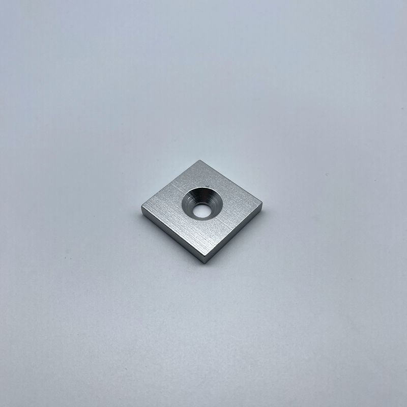铝型材金属端盖 30/40/3060/4080铝合金铝型材铝配件堵头封盖盖板 - 图1