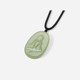 Saturday blessing and Tian Jade peace and auspicious Buddha pendant