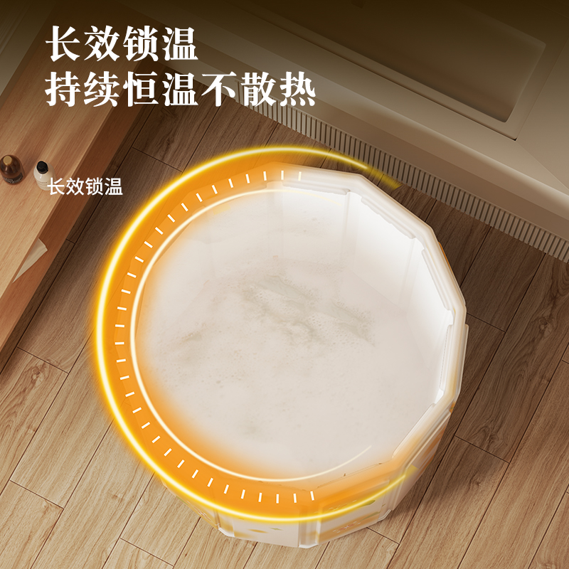 泡澡桶大人折叠儿童洗澡桶可坐浴盆泡浴桶游泳桶成人浴缸全身2024