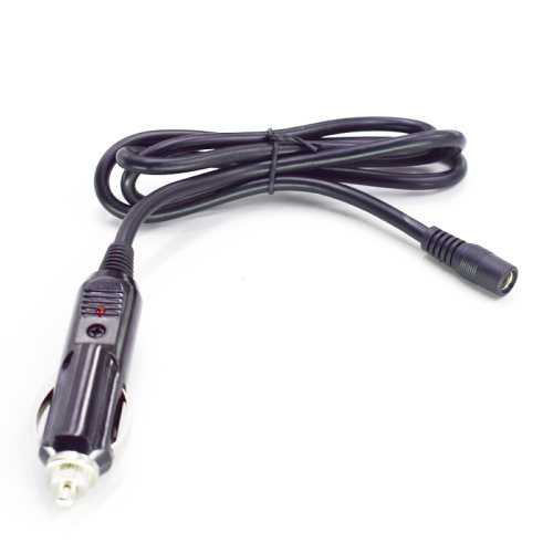 12V15A汽车点烟器电源插座转1.5平方DC母头5.5X2.1/2.5mm连接线 - 图3