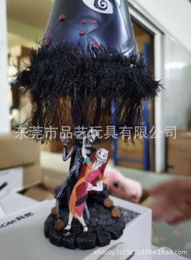 跨境独立站万圣节之夜怪物杰克发光台灯源头工厂现货代发