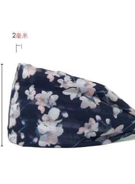加宽超薄款雪纺简约气质淑女发箍