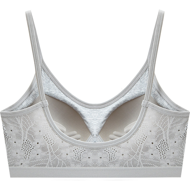 美背背心带一体防走光聚拢上托抹胸 蓓莱芬抹胸