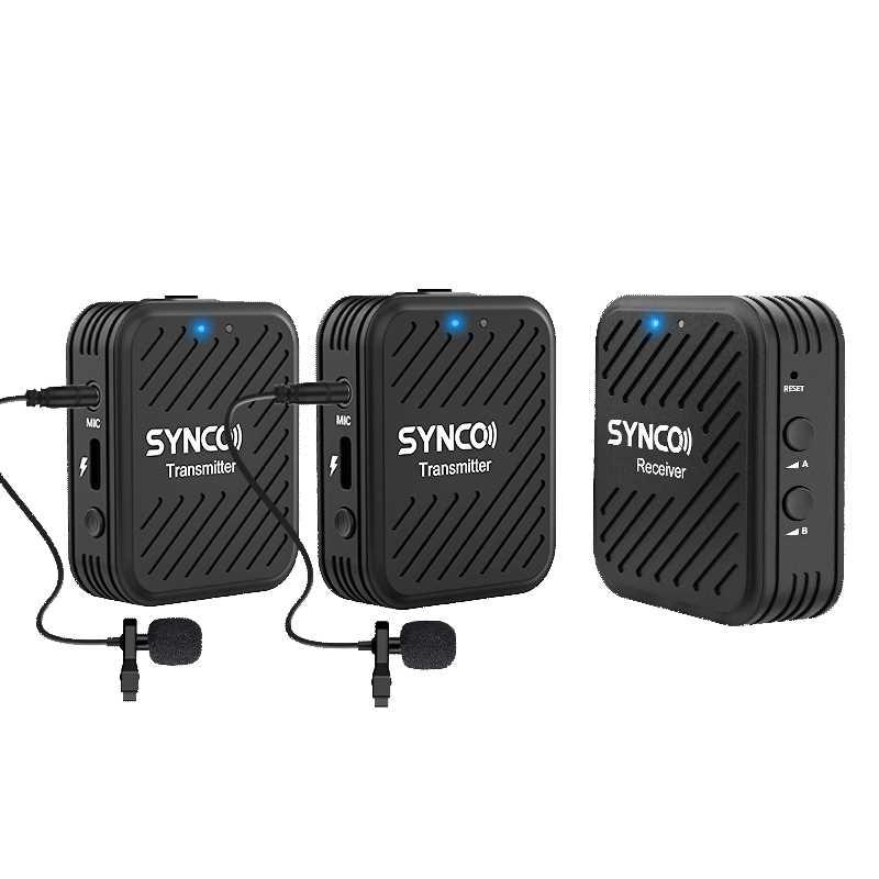 奉科 SYNCO G1SYNCO奉科G1无线领夹式麦克风手机相机直播小蜜蜂收 - 图3