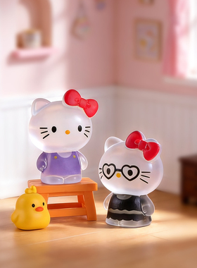 创意树脂可爱磨砂HelloKitty摆件