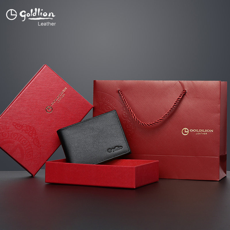 金利来驾驶证皮套男士真皮一体卡包 金利来若羽卡包