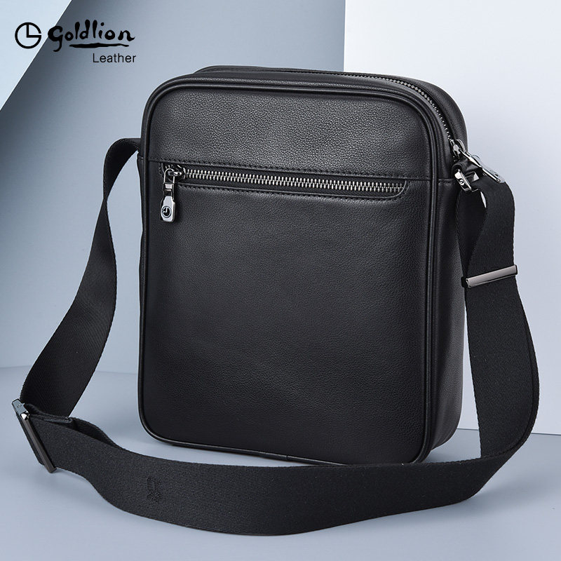 金利来男士真皮男包奢侈2022单肩包 金利来若羽男士包袋