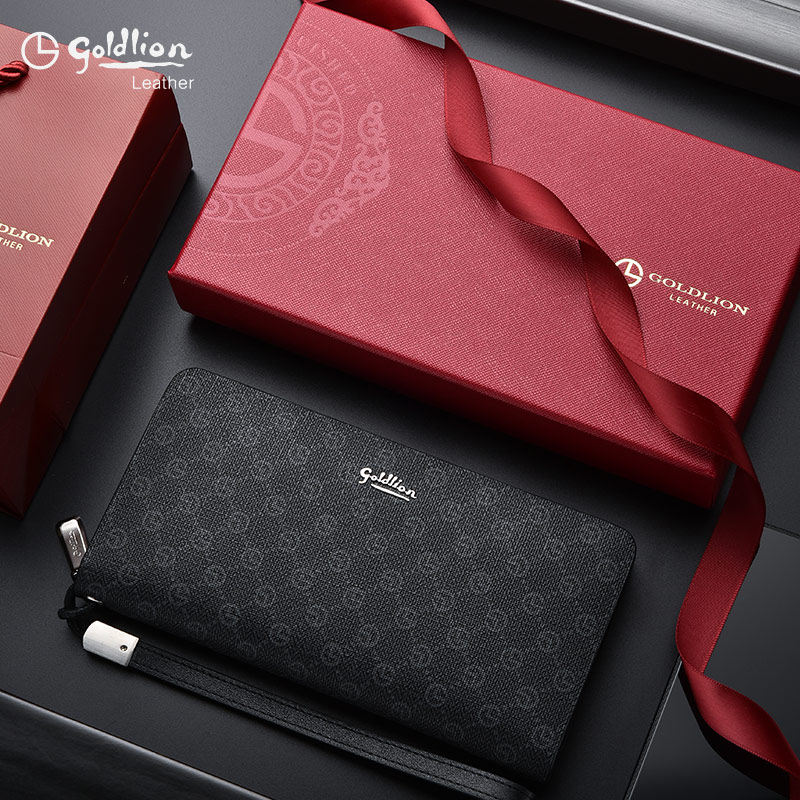 金利来男士长款男包奢侈2022钱包 金利来若羽钱包