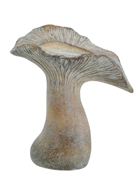 现 纽约下城公园进口仙人烟囱岩自然原生蘑菇蜡烛托摆件