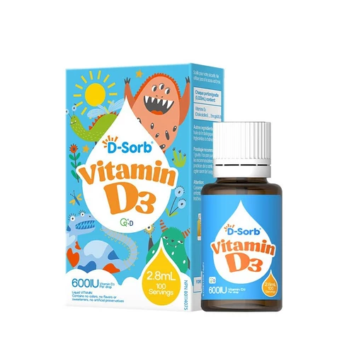 Канадский Dibao Vitamin D3 Baby Vitamin D400/600IU Взрослая молодежь 1000IU