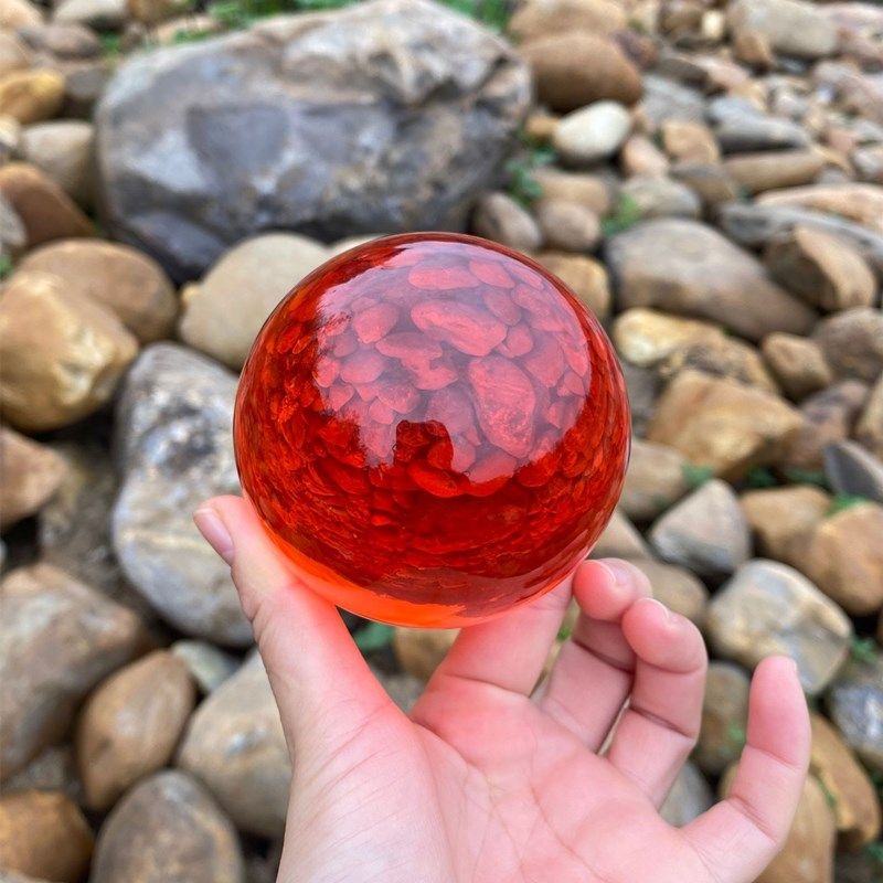 现有直径40-50mm 透明彩色压克力树脂PMMA灯饰游戏机礼品件球单个,淘宝优惠券,粉丝福利购,淘宝优惠卷