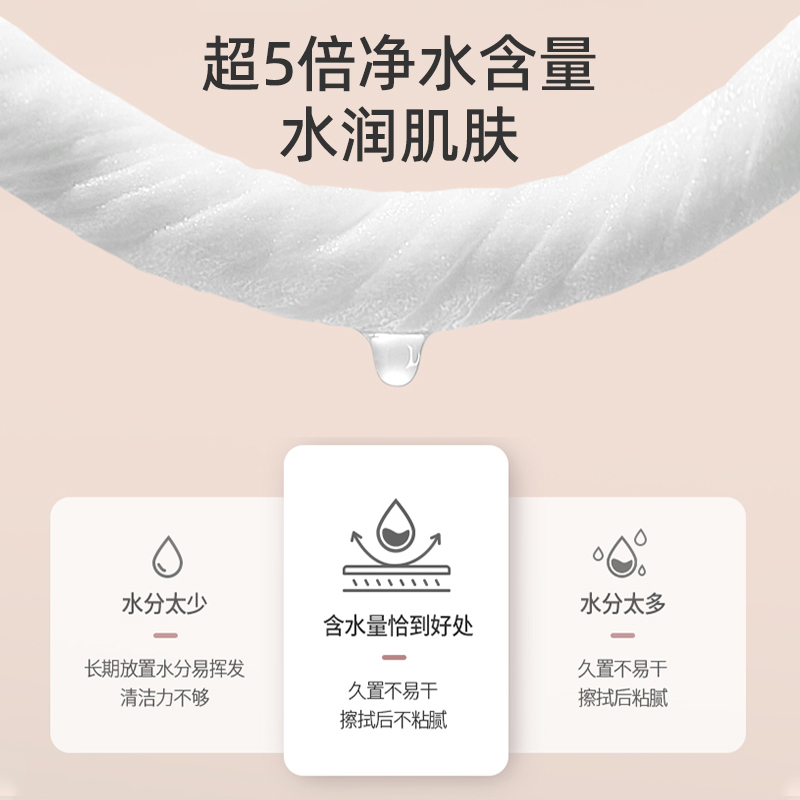果果阿成宝宝湿巾婴儿专用手口新生婴幼儿童湿巾纸大包家庭实惠装