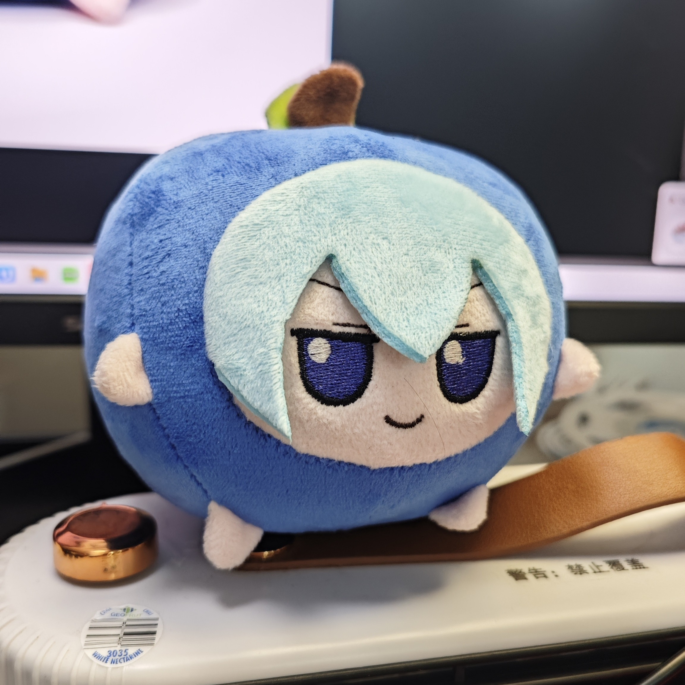 东方project苹果琪露诺苹果9玩偶公仔挂件可爱周边毛绒娃娃fumo,淘宝优惠券,粉丝福利购,淘宝优惠卷