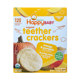Baby High Calcium Vegetable Rice Crackers Teething Biscuits Small Round Crackers