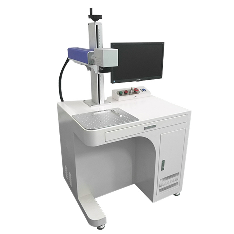 氧化铝激光雕刻机铝合金刻字机镭雕机器铜铝金属铭牌激光打标机 - 图1