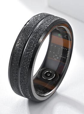 人工智能新品陪伴智能戒指运动跨境心率健康计步AI睡眠血氧卡路里