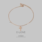 Tide, ретро модный браслет на ногу, аксессуар, простой и элегантный дизайн, популярно в интернете