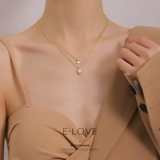 Tide, ретро ожерелье, свитер, подвеска, простой и элегантный дизайн, изысканный стиль