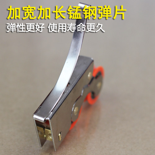 移门滑轮凹轮双子轮 承重双轮 隔断衣柜铝合金推拉门浴室轨道轮 - 图2