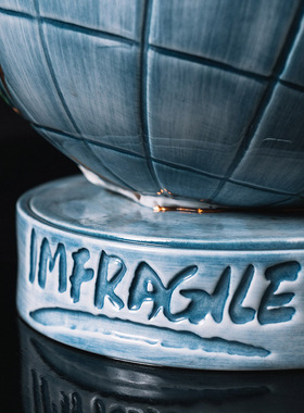 IMFRAGILE陶瓷限定地球仪香炉