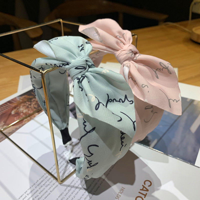 发箍女成人韩国兔耳朵蝴蝶结头饰简约宽边压发带头箍创意时尚头饰,淘宝优惠券,粉丝福利购,淘宝优惠卷