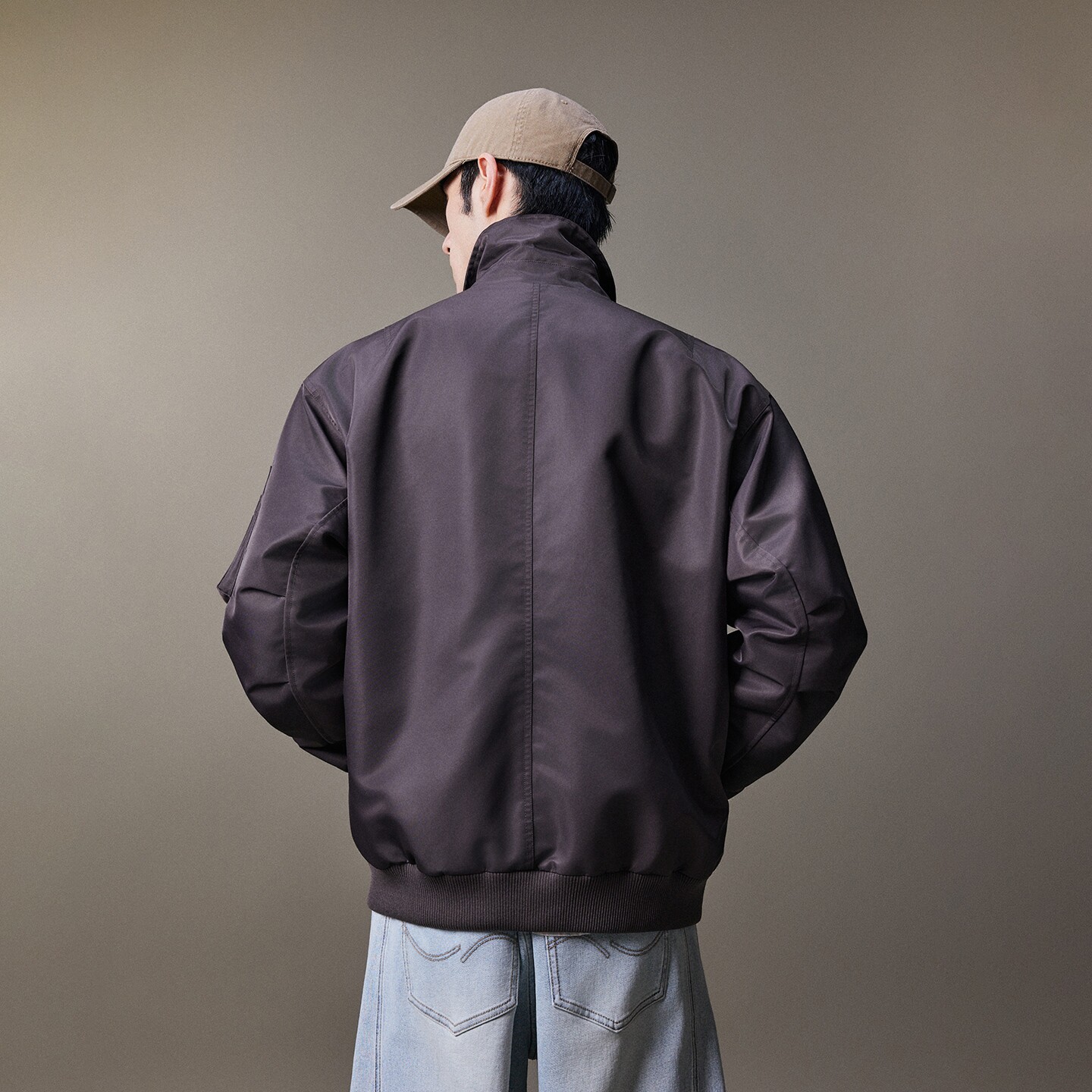 Jack Jones autumn men's bomber baseball jacket