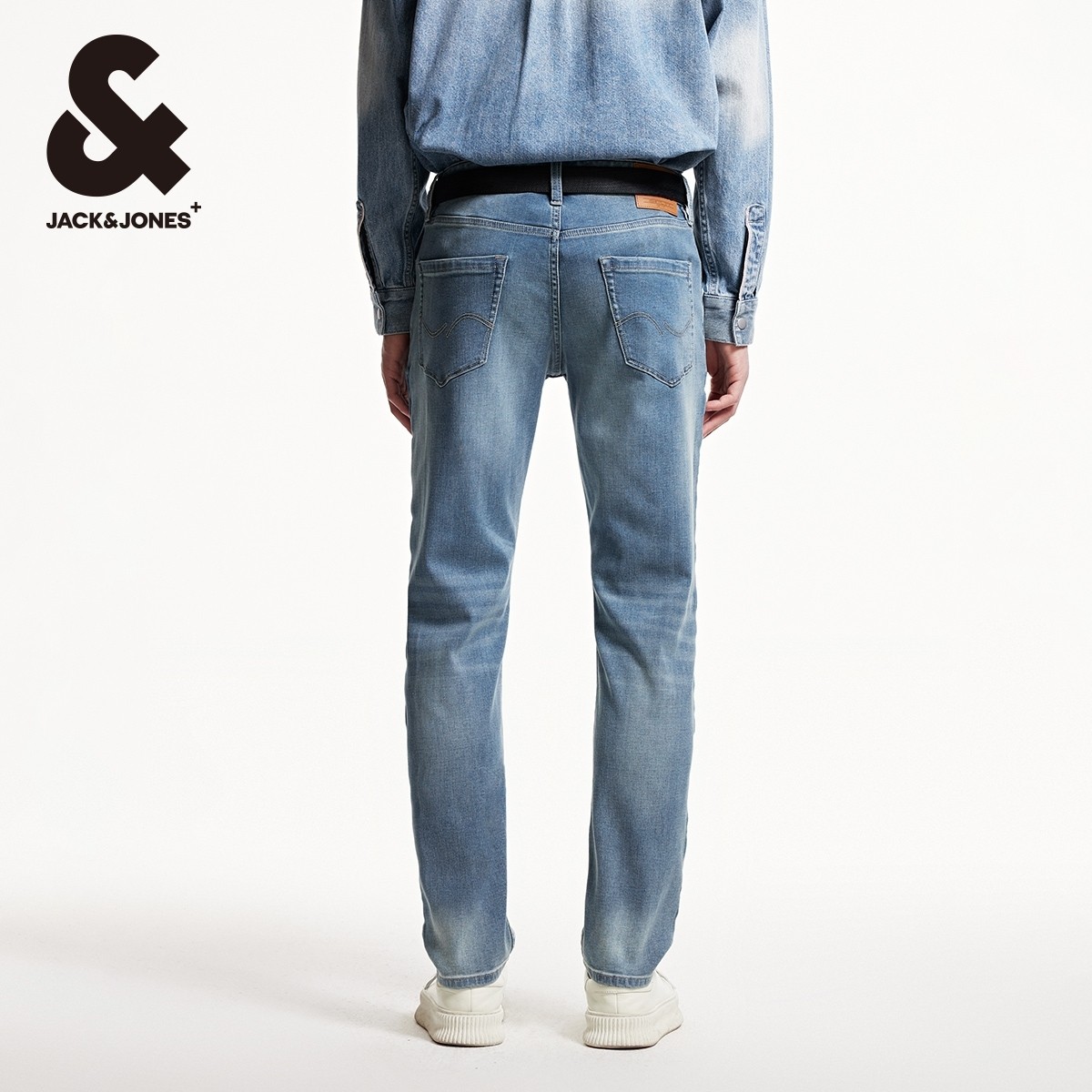 903杰克琼斯秋季新款YKK拉链水洗日常舒适直筒牛仔裤男长裤子男装,淘宝优惠券,粉丝福利购,淘宝优惠卷