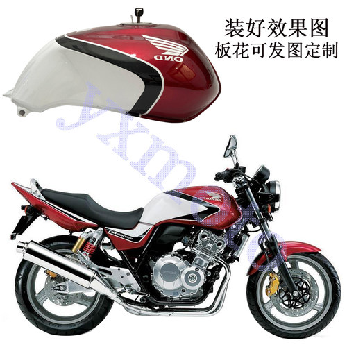 CB400配件油箱盖锁感应器油鼓摩托车配件92-04年燃油箱VTEC123代 - 图0