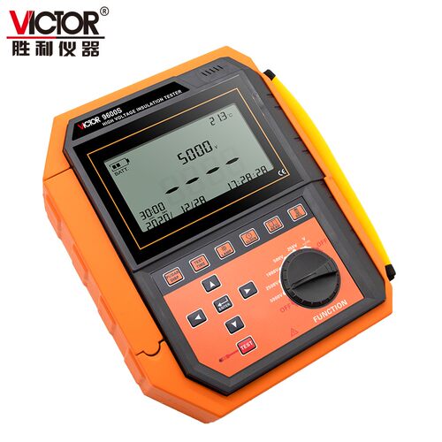 VICTOR胜利仪器 VC9600S 高压绝缘电阻测试仪 兆欧表 电阻测试器 - 图2