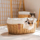 Jingjifeng Japanese-style cat nest purely hand-woven double-sided velvet