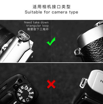 Sven camera leather hand strap mirrorless digital camera Fuji xt5 xt4x100v protective strap wrist strap lanyard