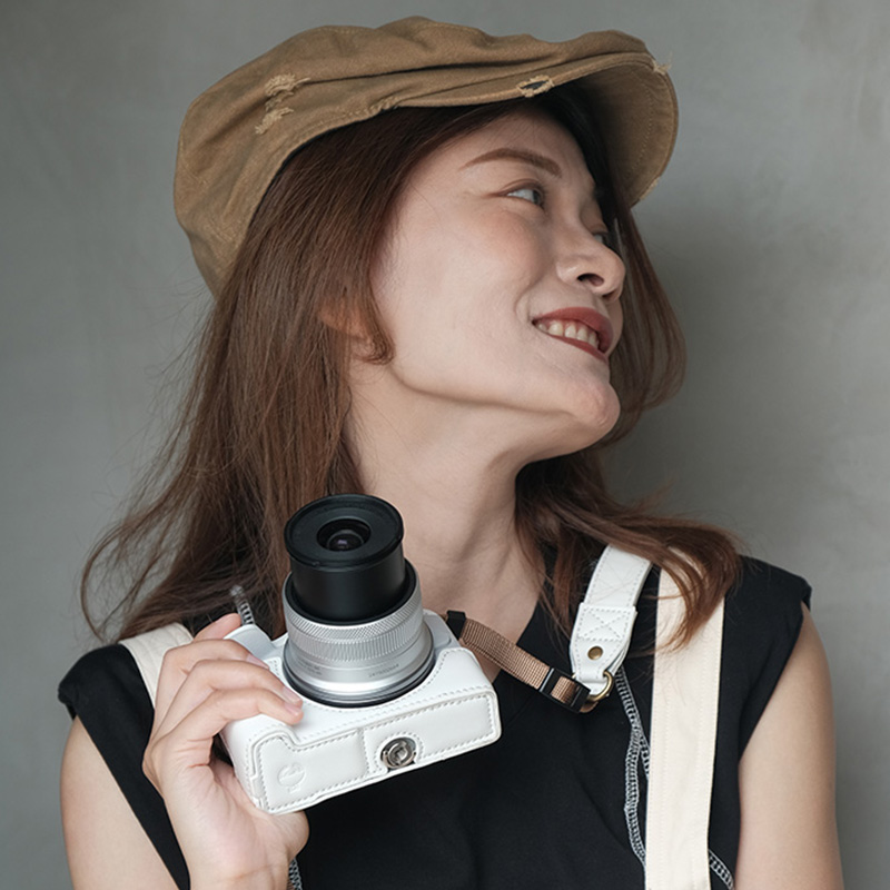 sven相机套佳能r50保护套相机包eosr50微单r100底座配件可爱女包 - 图0
