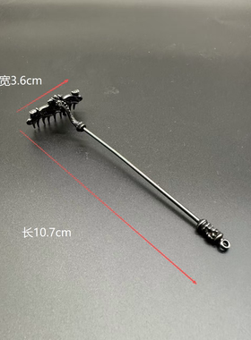 西游记周边九齿钉耙金箍棒模型摆件玩具工艺品摆件
