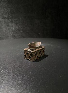 奇石摆件底座树脂防木