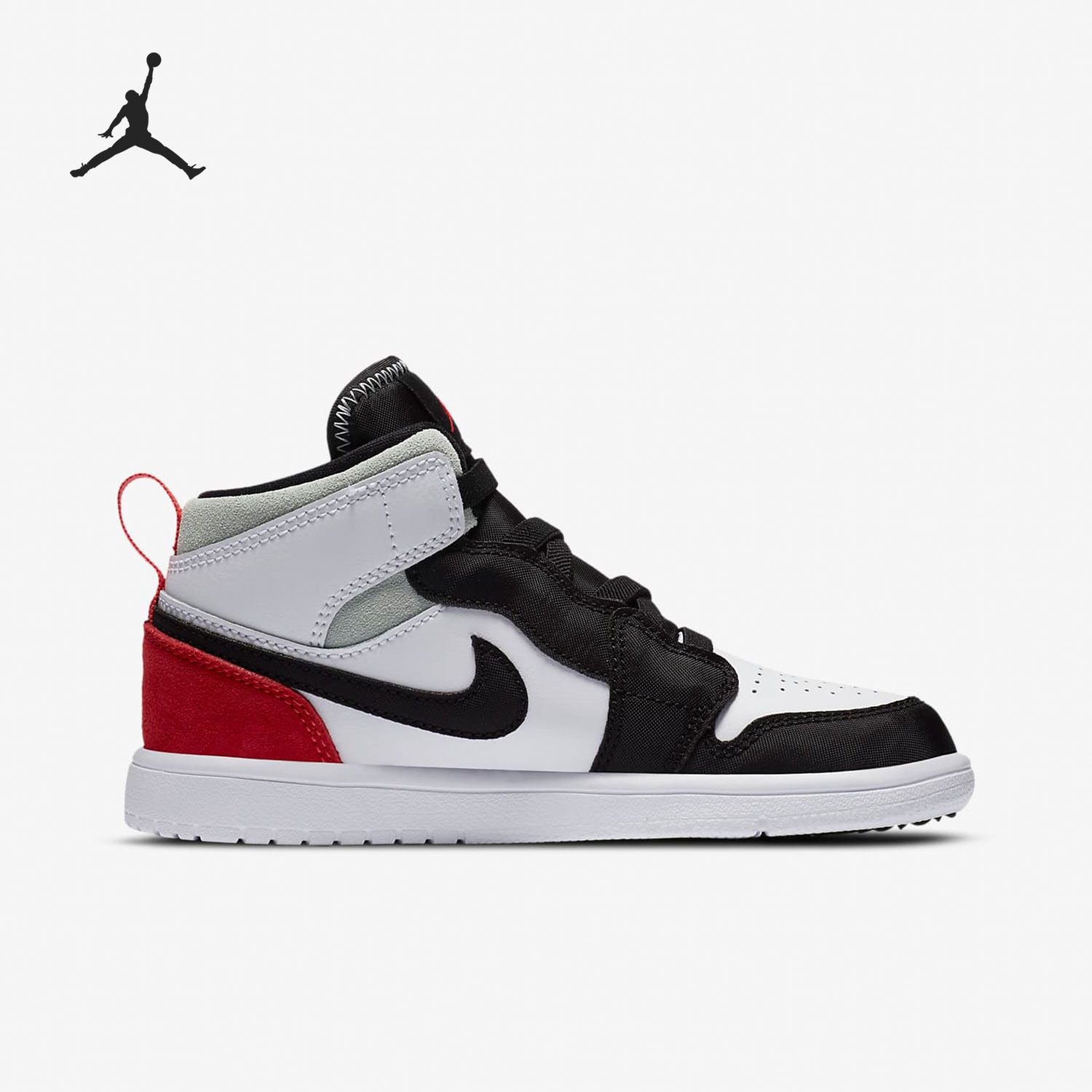 Nike/耐克正品 Air Jordan 1儿童缓震篮球运动鞋AR6351-100-图0