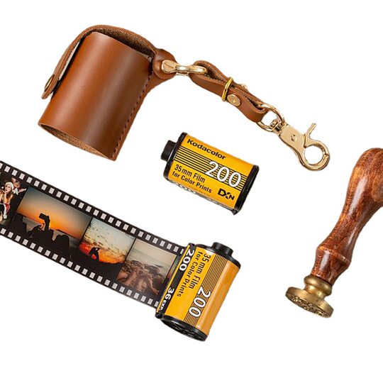 Kamen Rider same style camera roll leather case film cover film storage bag outdoor film storage case