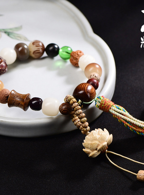 十八籽多宝菩提手串男女情侣手链