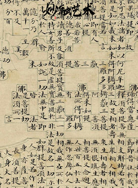 《金刚经塔》经文挂画茶室新中式