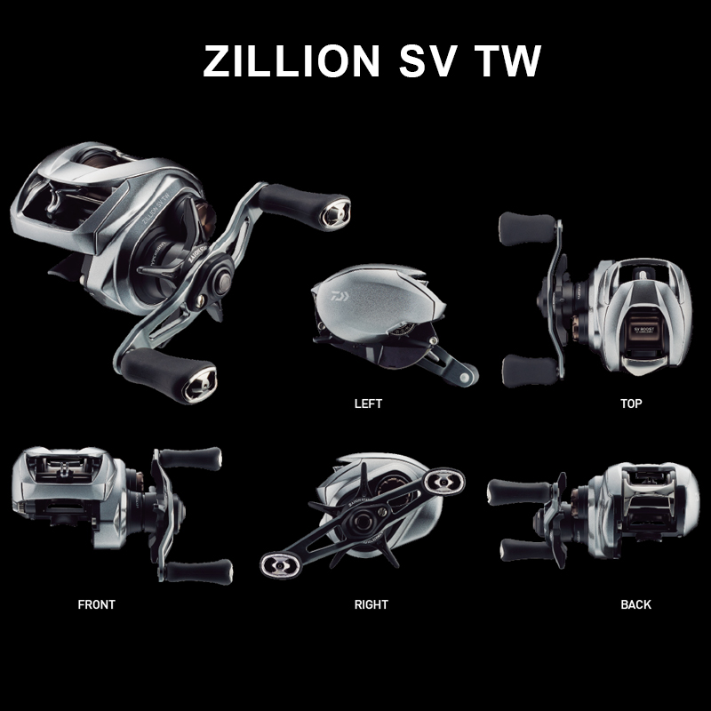 DAIWA/达瓦 21款ZILLION SV 1514HLC 1516子龙/猫赞水滴轮远投-图2